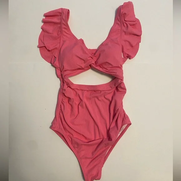 Pink Maternity Swimsuit Small - Picture 3 of 7